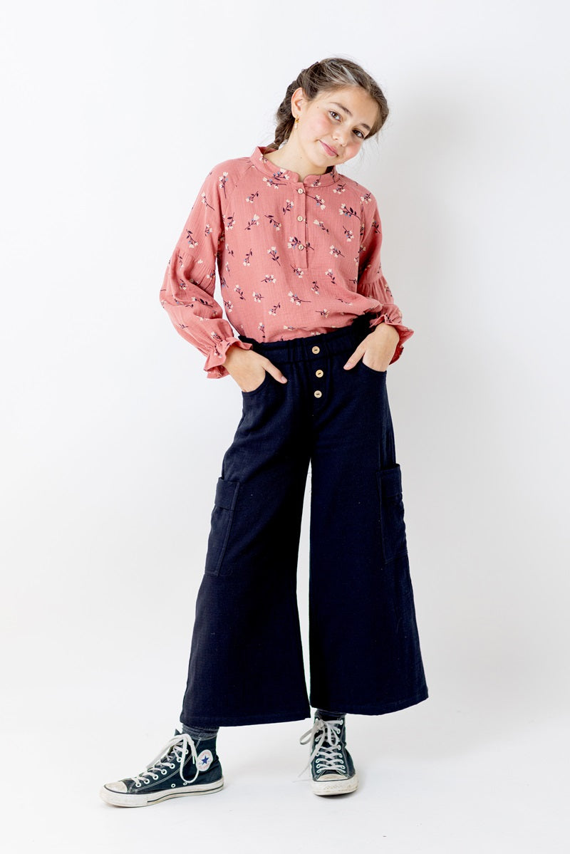 PAN02 Pantalón bolsillos negro