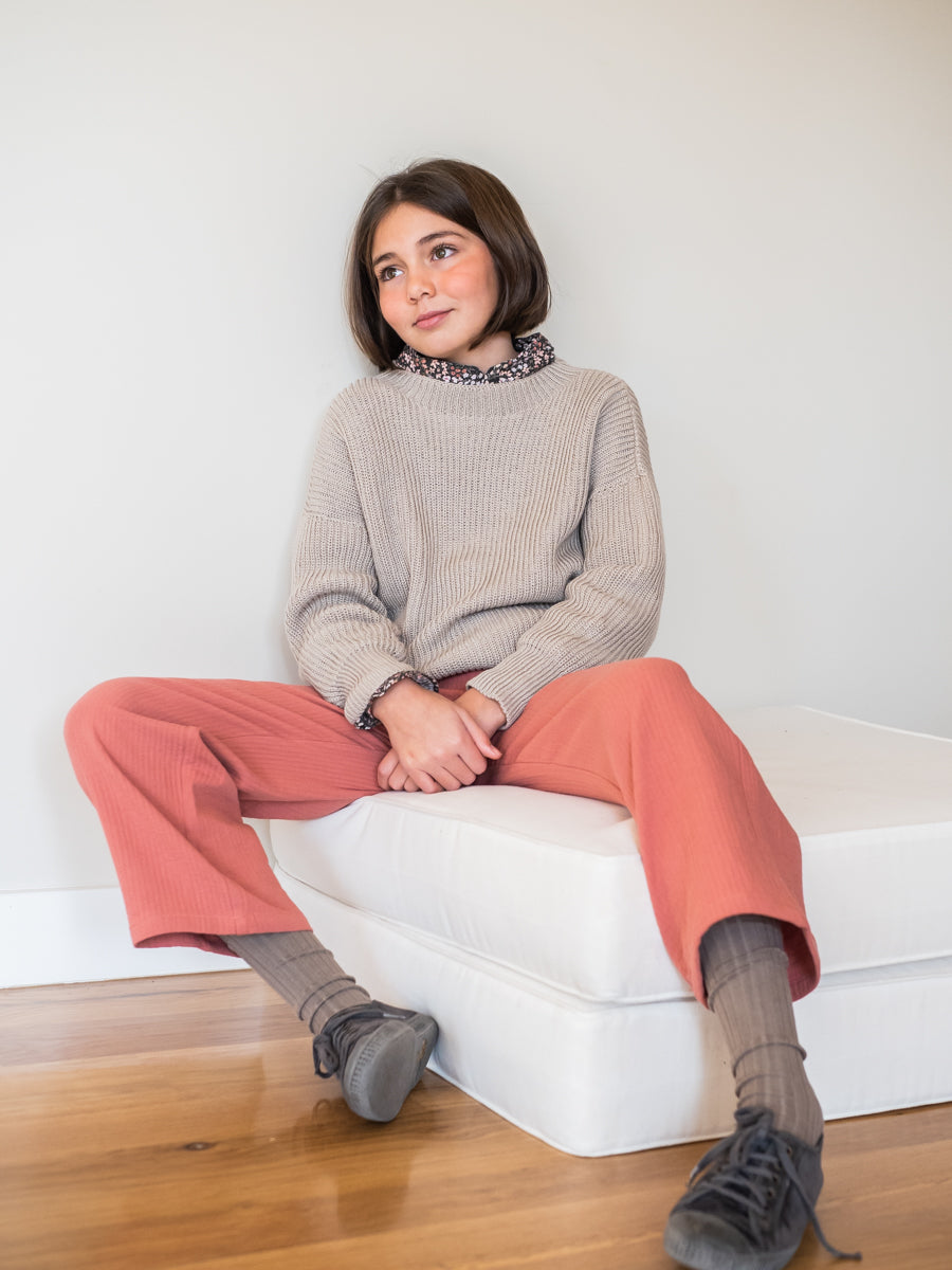 PUN01 Jersey oversize cuerda