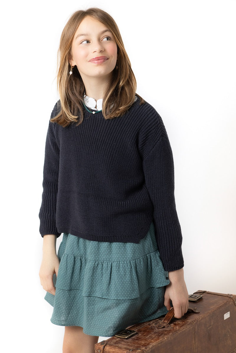 PUN02 Jersey oversize carbón