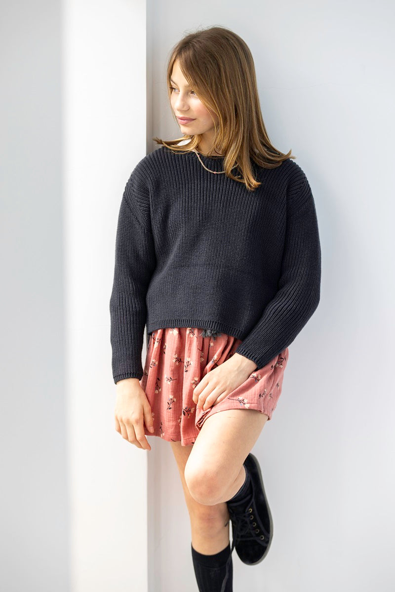 PUN02 Jersey oversize carbón