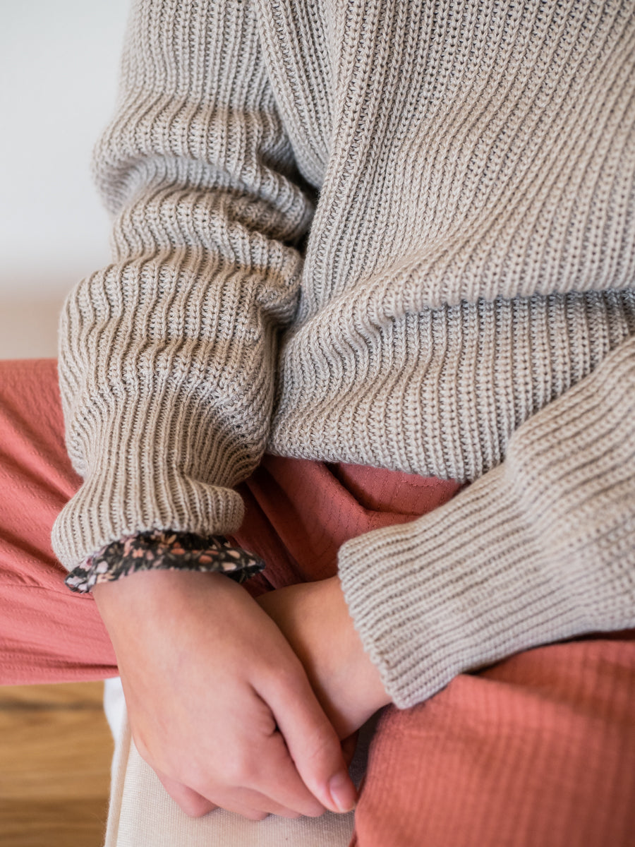 PUNT01 Jersey oversize cuerda