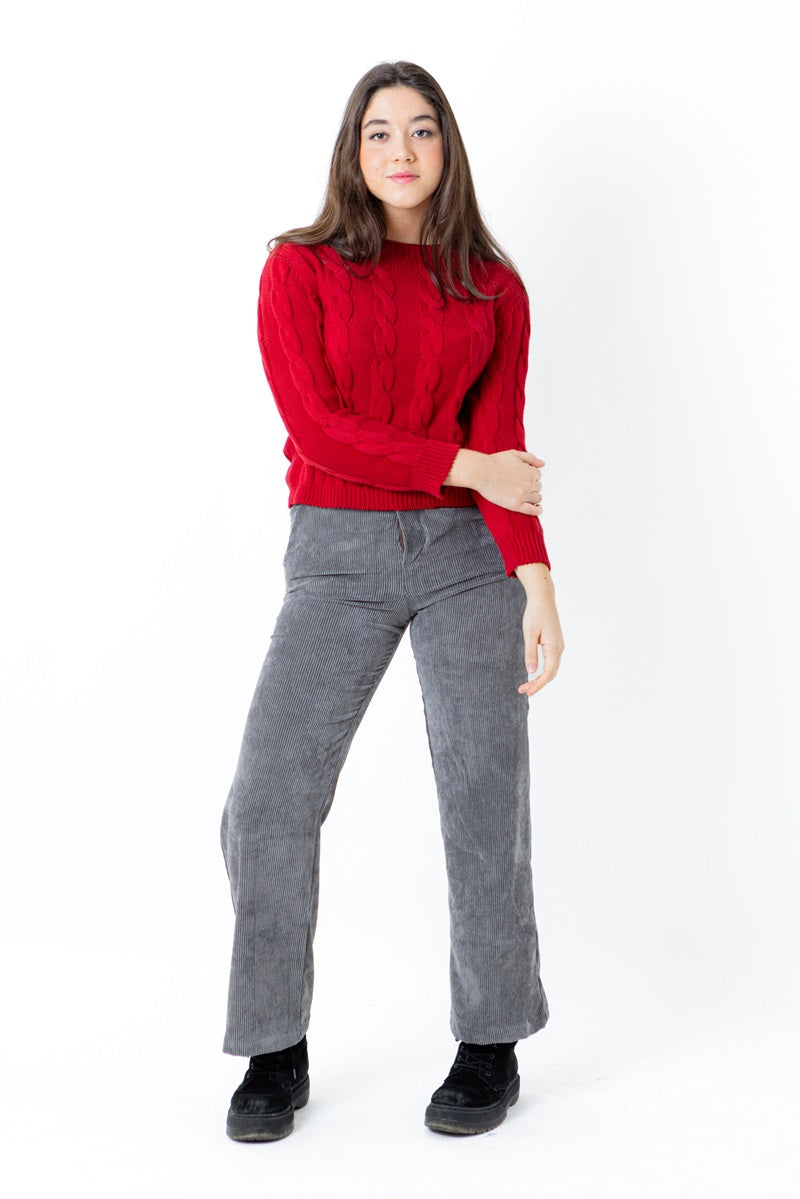 PANT01 Pantalón pana piedra