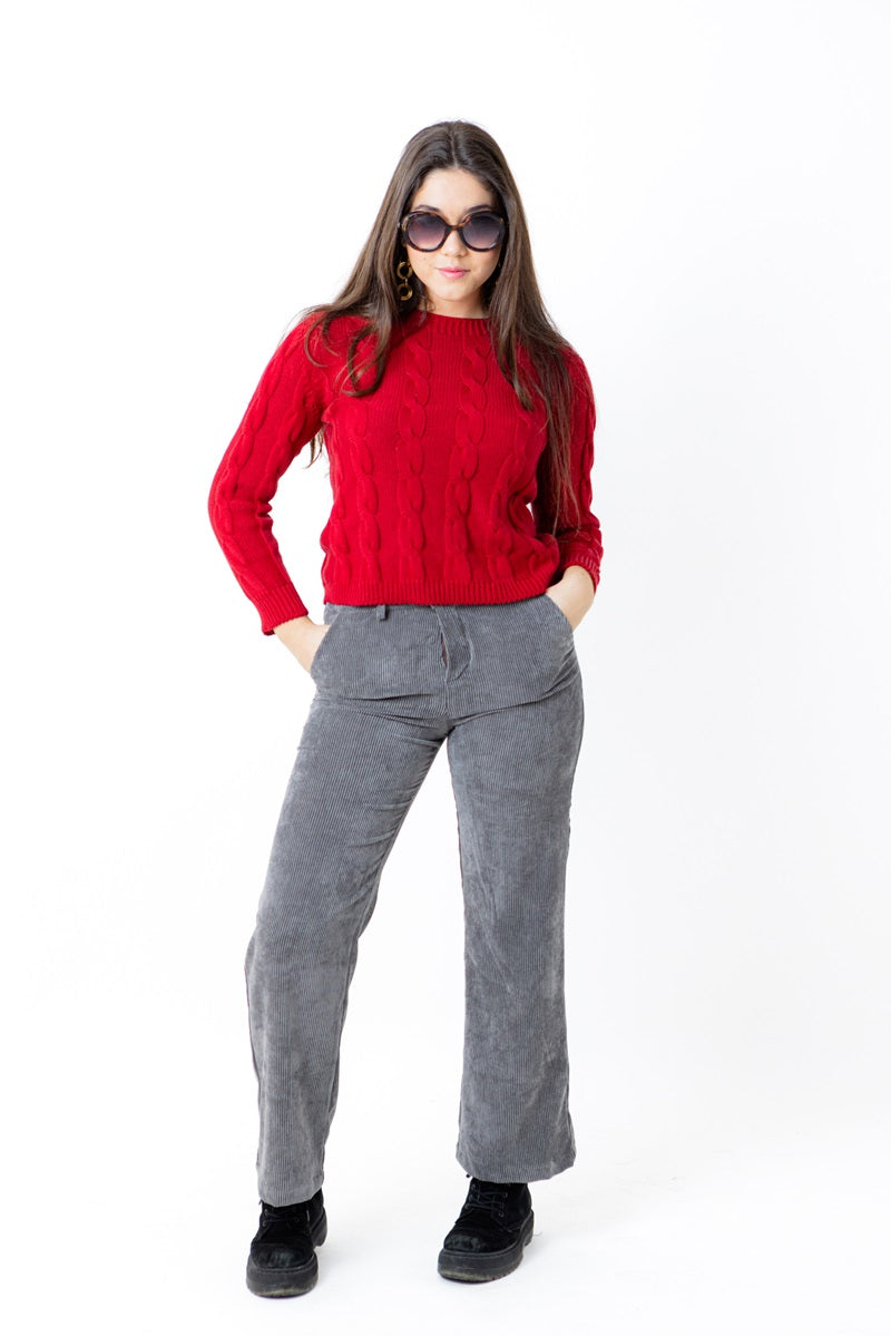 PANT01 Pantalón pana piedra