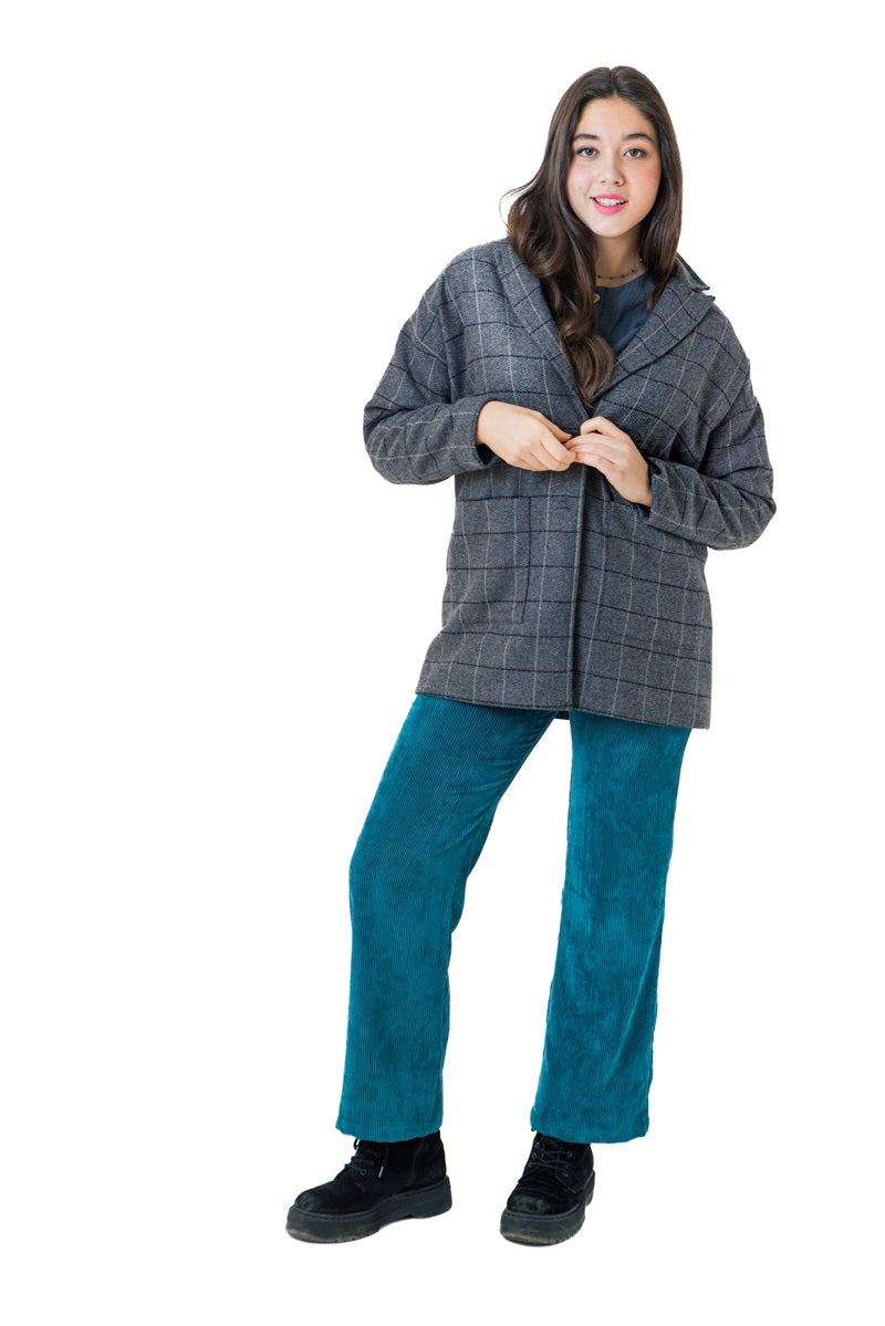 PANT02 Pantalón pana esmeralda