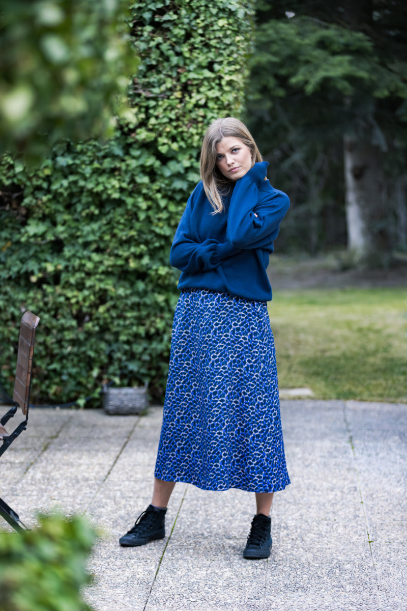 PUN09 Jersey oversize azul