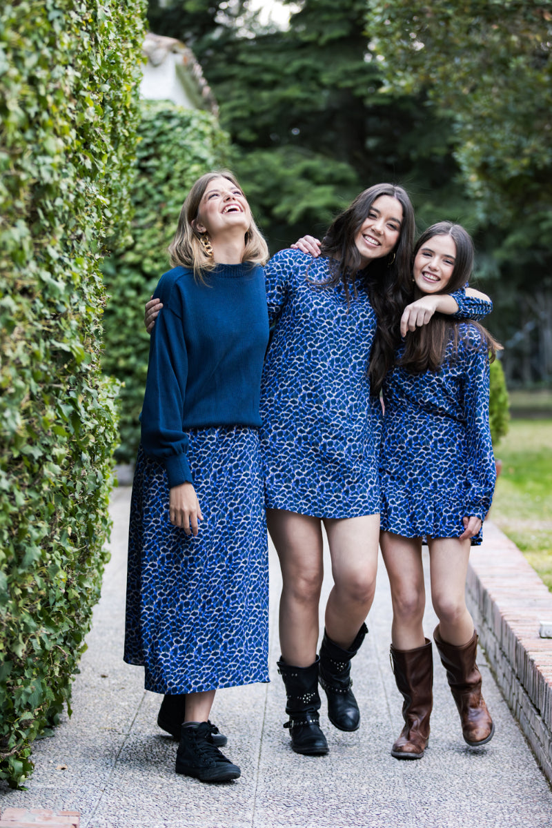PUN09 Jersey oversize azul