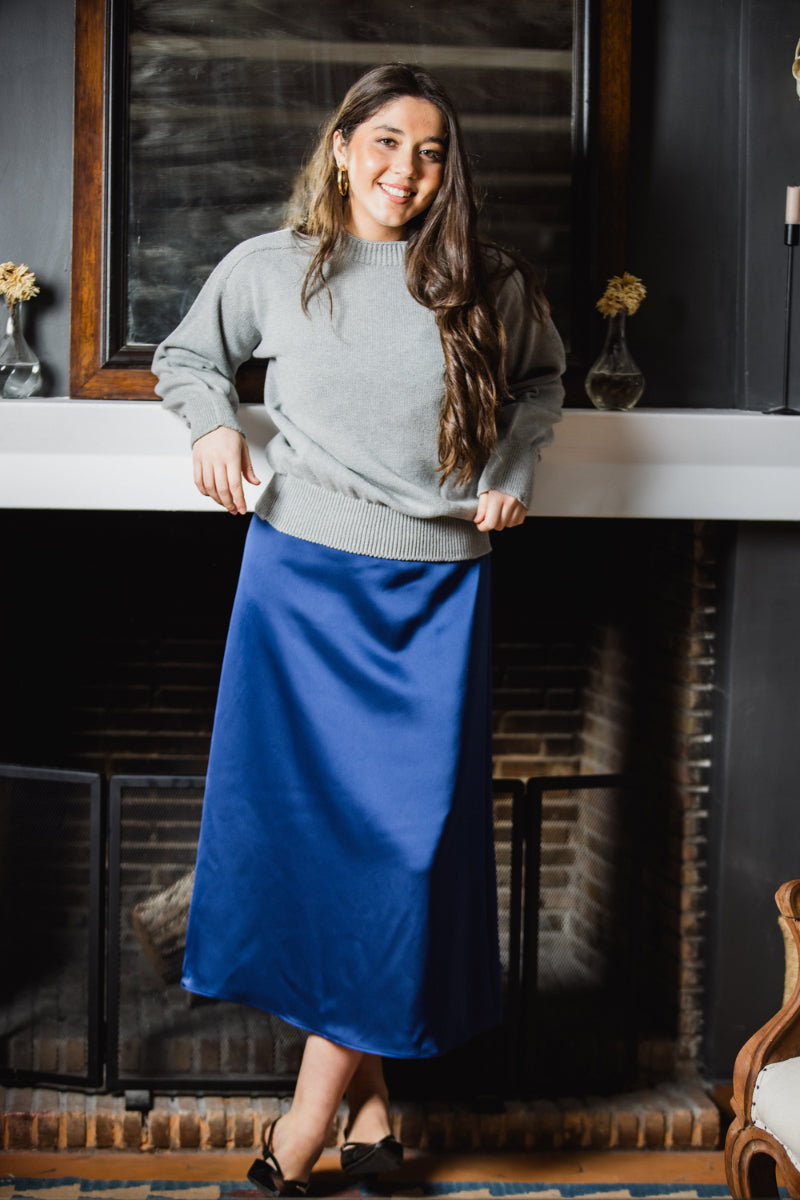PUN10 Jersey oversize gris