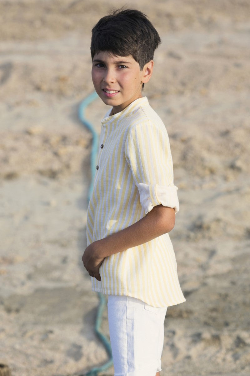 CAMM02 Camisa marinera amarilla