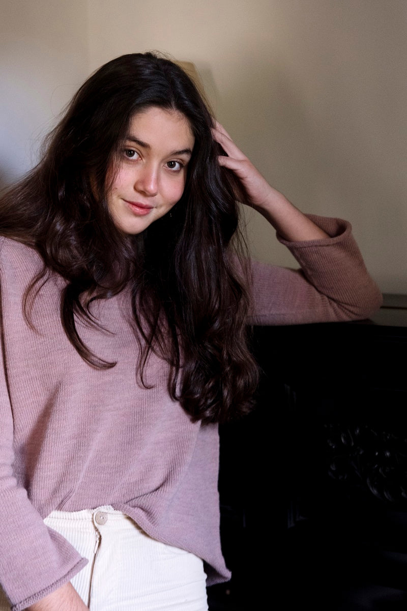 PUNT01 Jersey murciélago rosa viejo