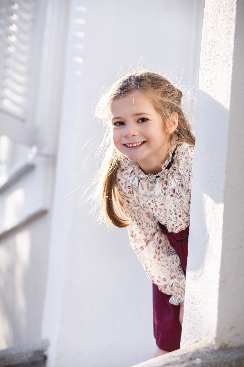 VES02 Vestido dúo florecitas