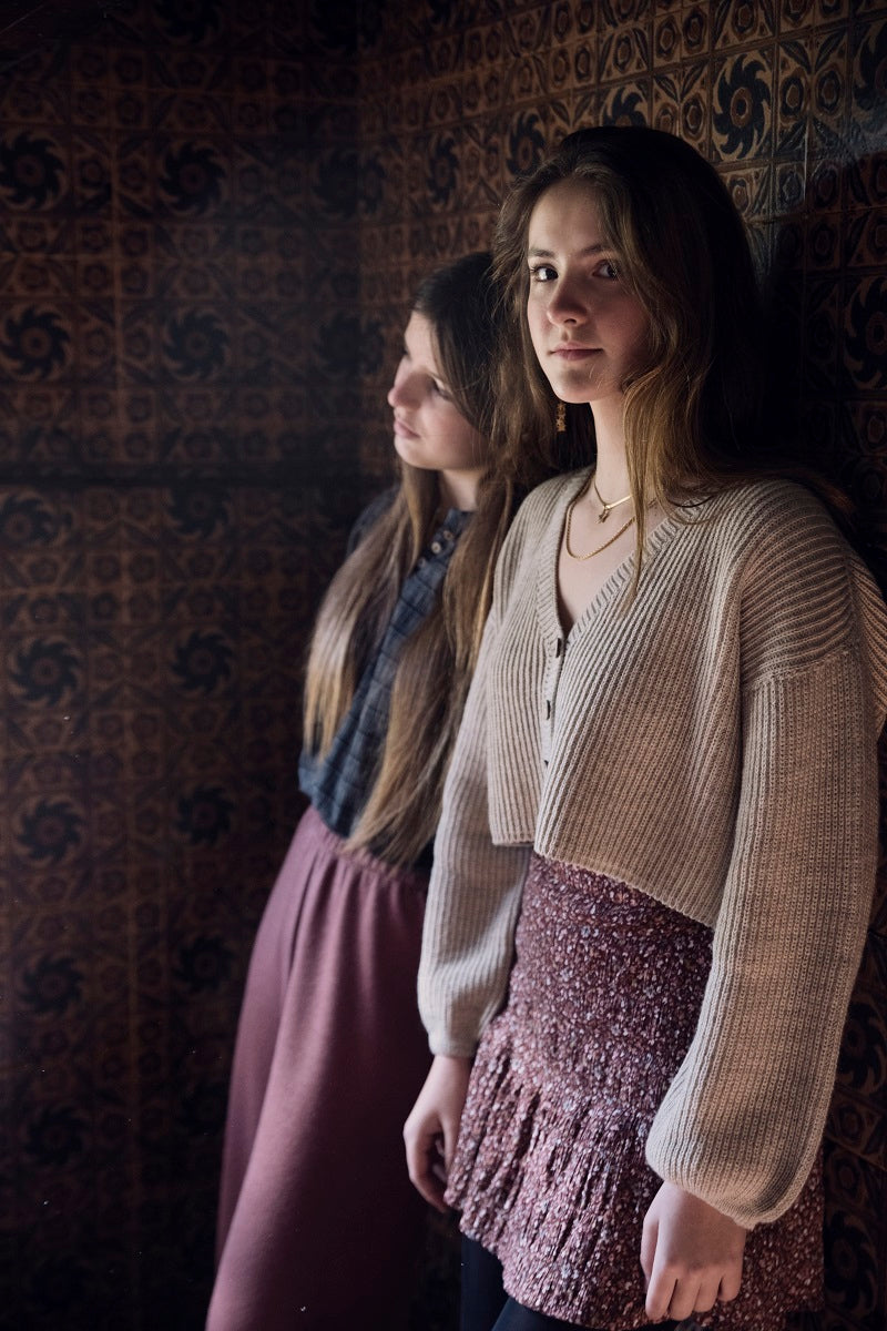 PUNT08 Chaqueta oversize cruda