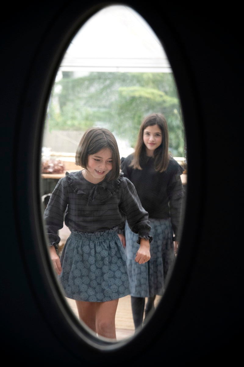 FAL03 Falda gomas flor dondelion