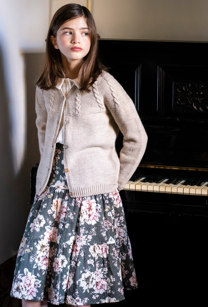 PUN03 Chaqueta rústica collarín cruda