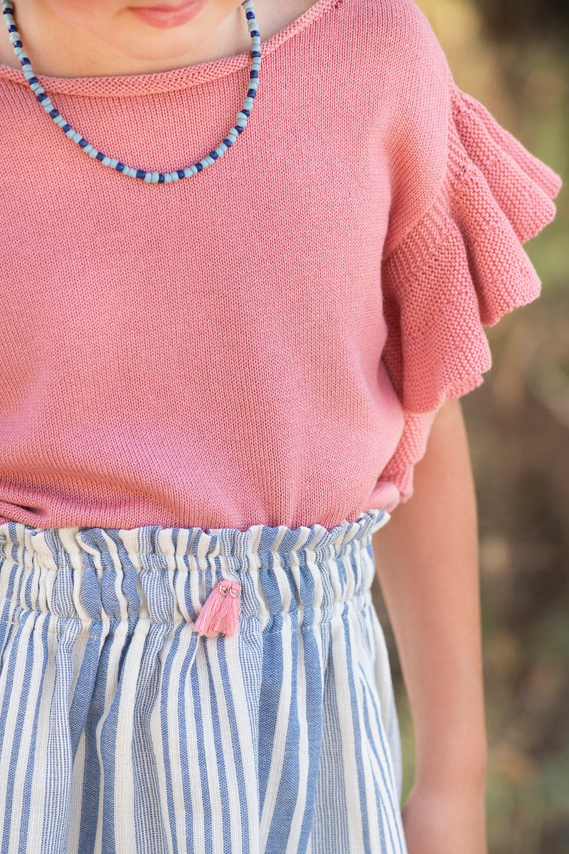 FAL03 Falda gomas marinera