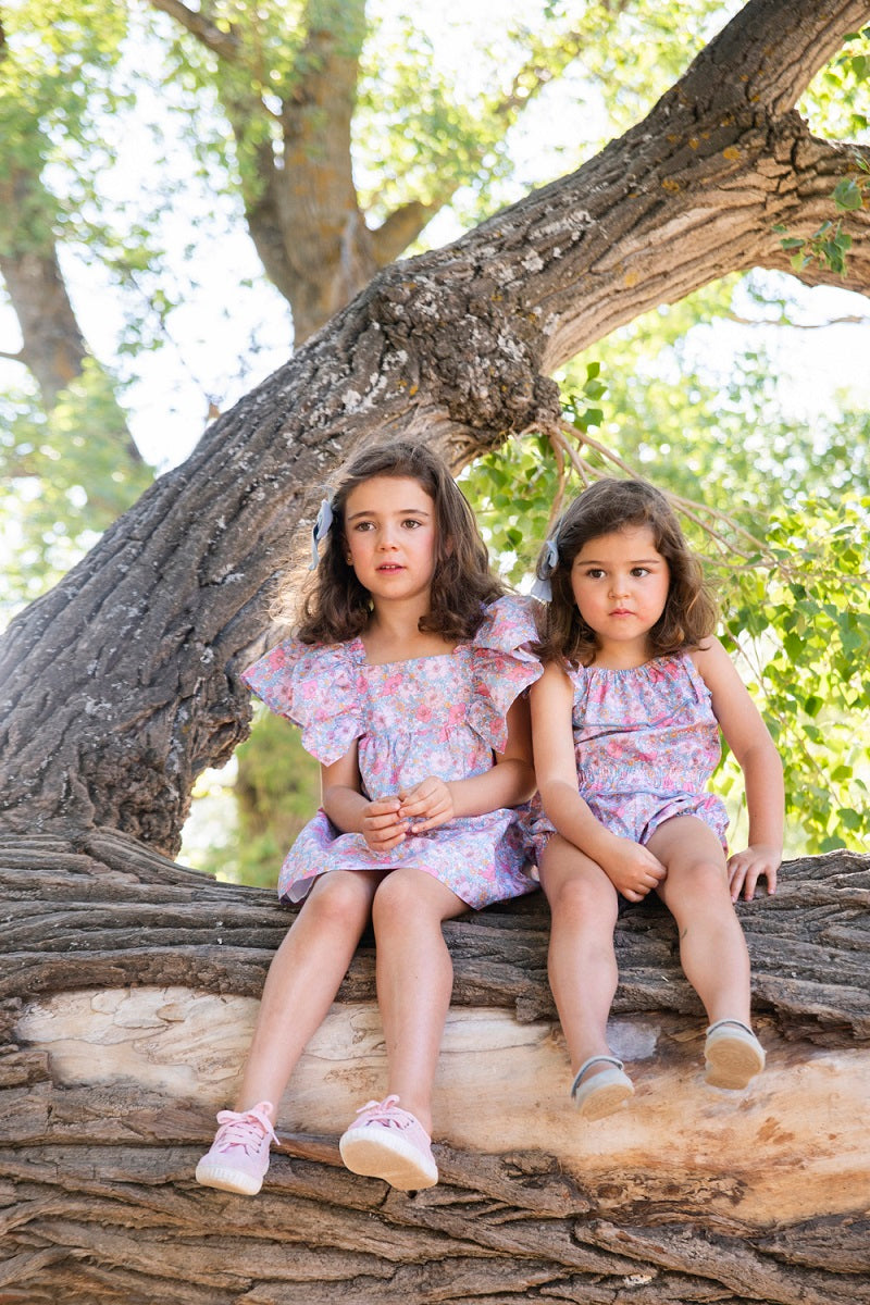 VES06 Vestido alas flores liberty