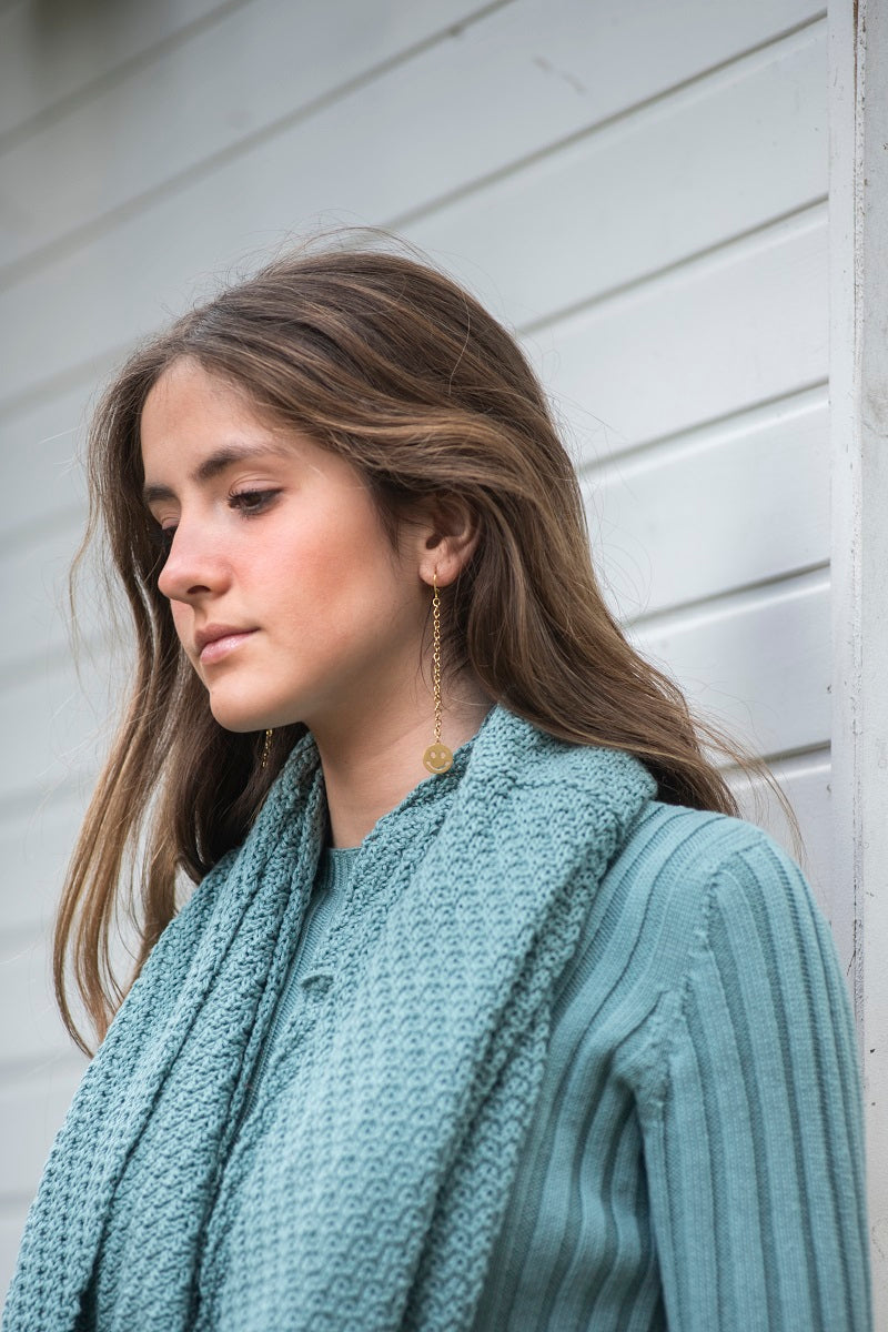 PUNT05 Jersey cropped verde agua