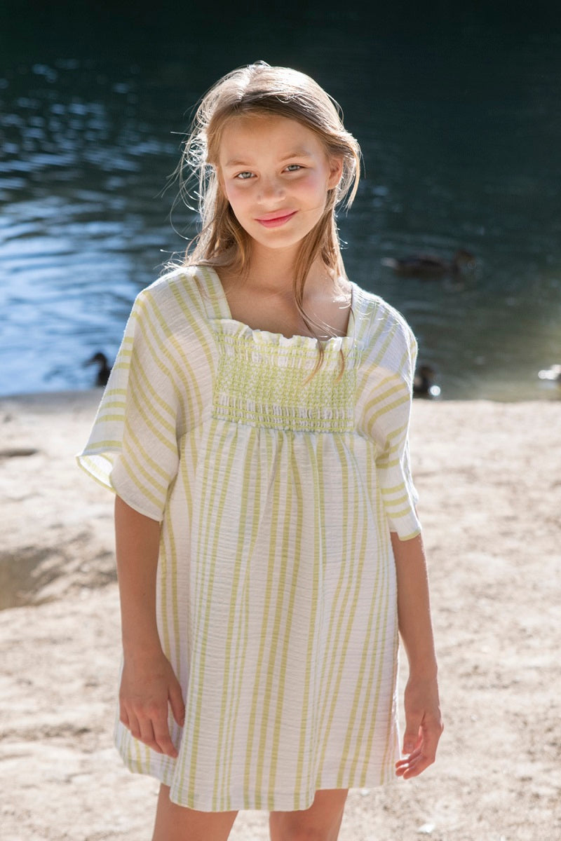 VES08 Vestido nidos marinero lemon