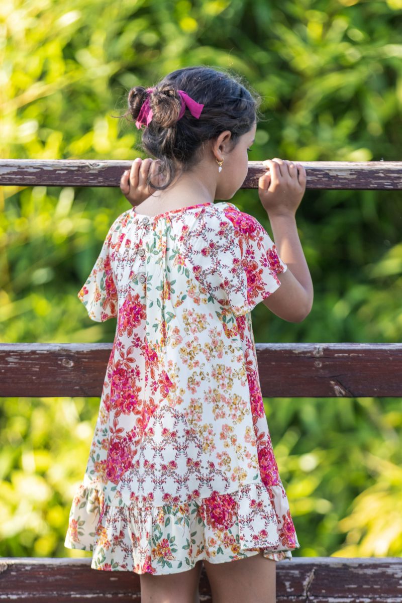 VES01 Vestido flores patchwork