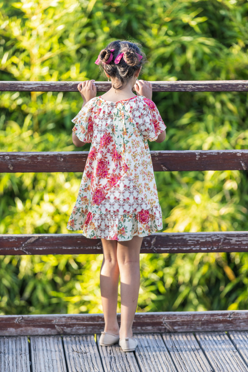 VES01 Vestido flores patchwork