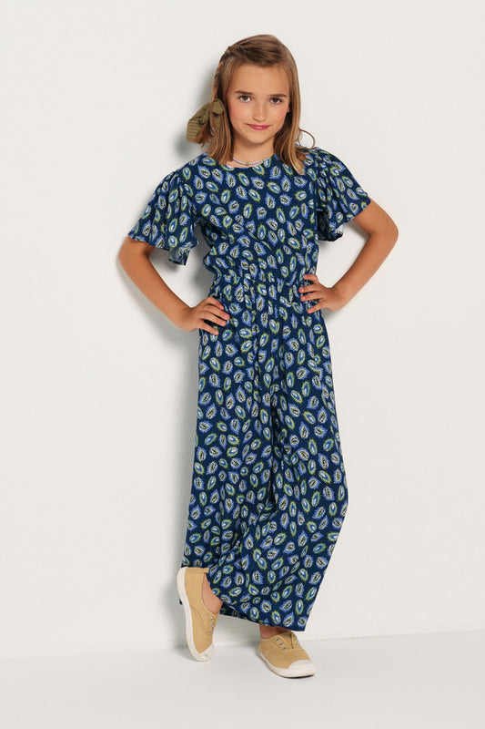 MON03 Mono alitas plumas azul