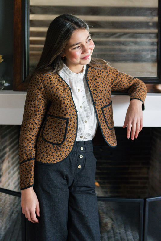 AB04 Chaqueta animal print