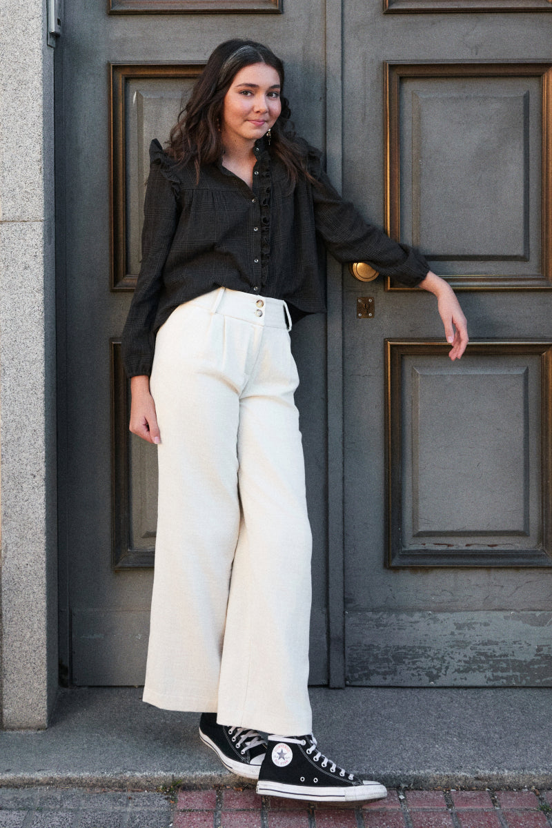 Pantalón marfil