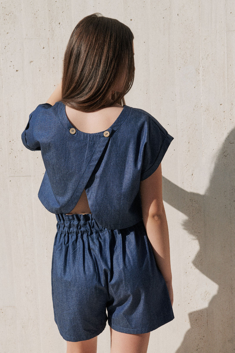 Pantalón corto denim